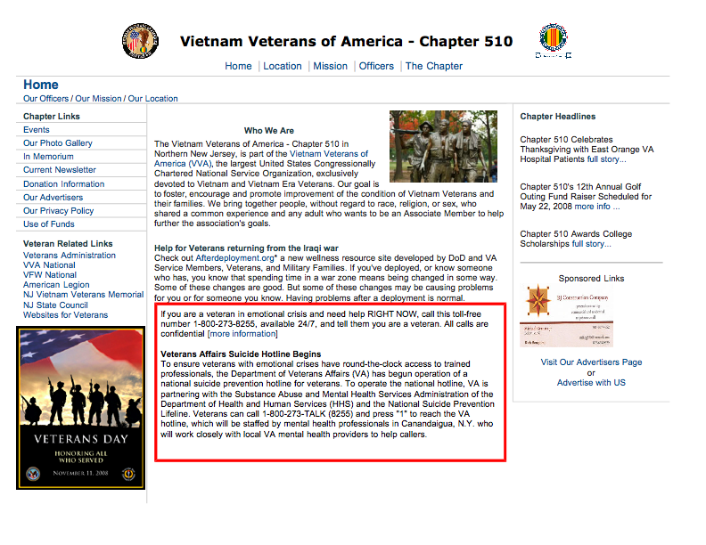 Vietnam Veterans of America - Chapter 510 (www.VVA510.org)